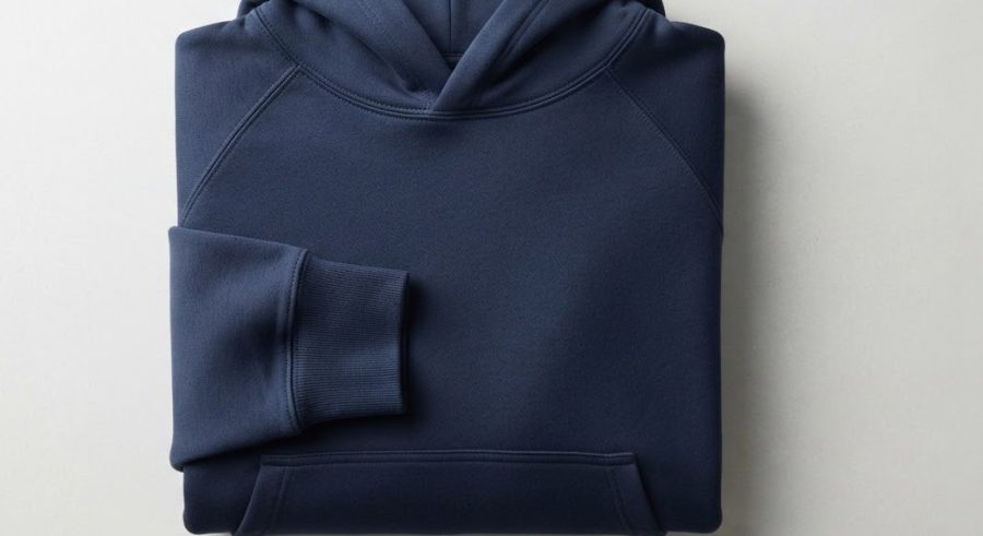 Everyday Hoodie — Navy — alternate view